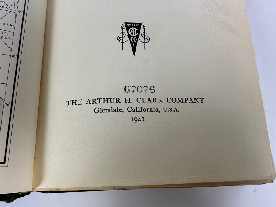 Just Added - Vintage 1941 Hardcover Book The Ashley-Smith Explorations And The Discovery Of A Central Route To The Pacific 1822-1829 By Harrison Clifford Dale [Photo 9]