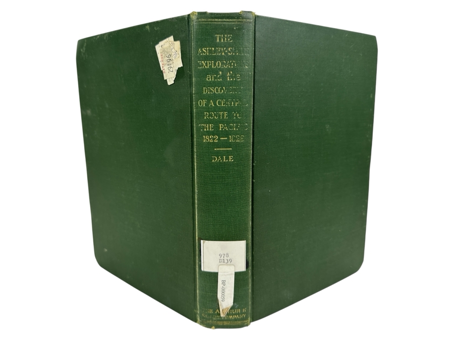 Just Added - Vintage 1941 Hardcover Book The Ashley-Smith Explorations And The Discovery Of A Central Route To The Pacific 1822-1829 By Harrison Clifford Dale [Photo 1]