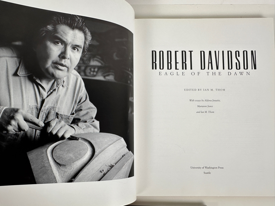 Just Added - (3) Hardcover Books: Awakening Spirits Echoes Of Ancient Yukon Traditions, Robert Davidson Eagle Of The Dawn And The Living Tradition Of Yup'ik Masks By Ann Fienup-Riordan [Photo 9]