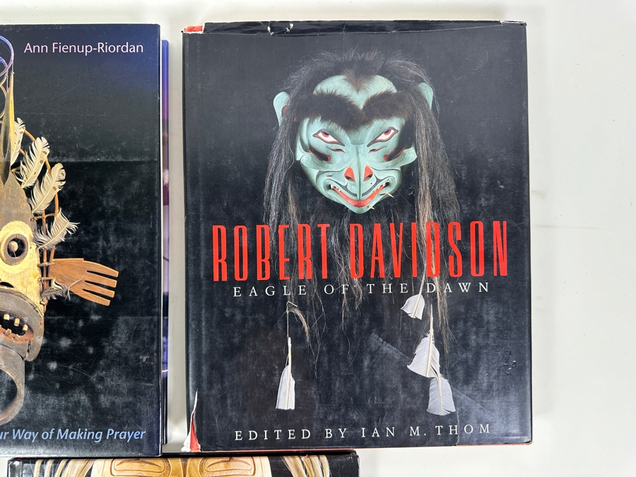 Just Added - (3) Hardcover Books: Awakening Spirits Echoes Of Ancient Yukon Traditions, Robert Davidson Eagle Of The Dawn And The Living Tradition Of Yup'ik Masks By Ann Fienup-Riordan [Photo 3]