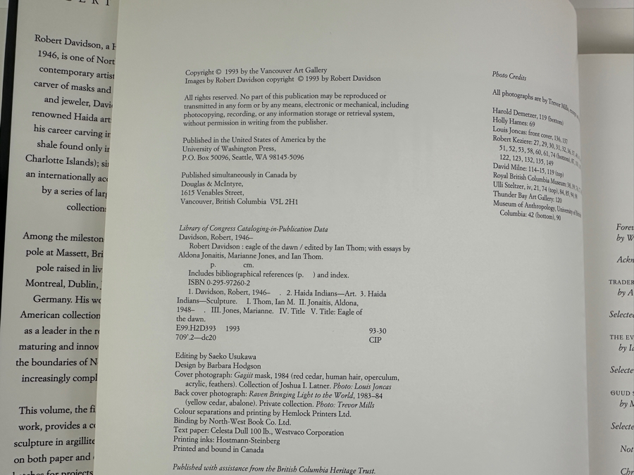 Just Added - (3) Hardcover Books: Awakening Spirits Echoes Of Ancient Yukon Traditions, Robert Davidson Eagle Of The Dawn And The Living Tradition Of Yup'ik Masks By Ann Fienup-Riordan [Photo 10]