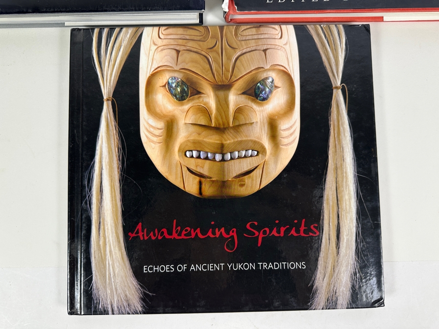 Just Added - (3) Hardcover Books: Awakening Spirits Echoes Of Ancient Yukon Traditions, Robert Davidson Eagle Of The Dawn And The Living Tradition Of Yup'ik Masks By Ann Fienup-Riordan [Photo 2]