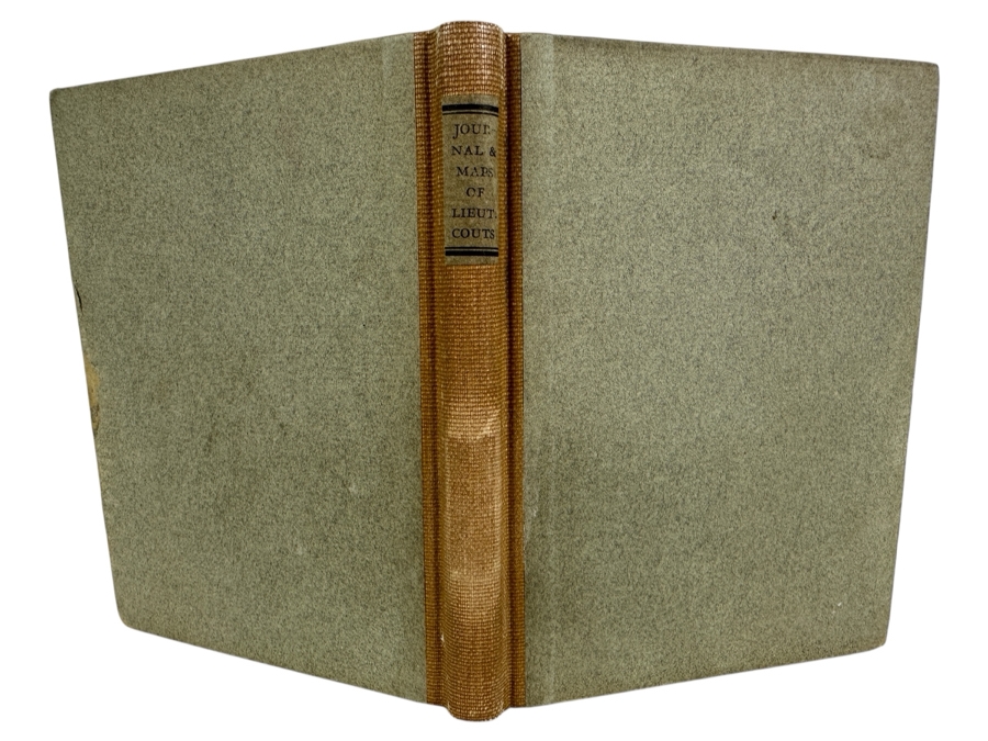 Just Added - Scarce Small 1932 Hardcover Book The Journal And Maps Of Cave J. Couts From San Diego To The Colorado In 1849 William McPherson Retails $300 [Photo 1]