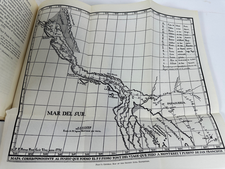 Just Added - 1933 Hardcover Book Font's Complete Diary: A Chronicle Of The Founding Of San Francisco [Photo 5]