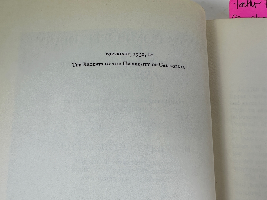 Just Added - 1933 Hardcover Book Font's Complete Diary: A Chronicle Of The Founding Of San Francisco [Photo 4]