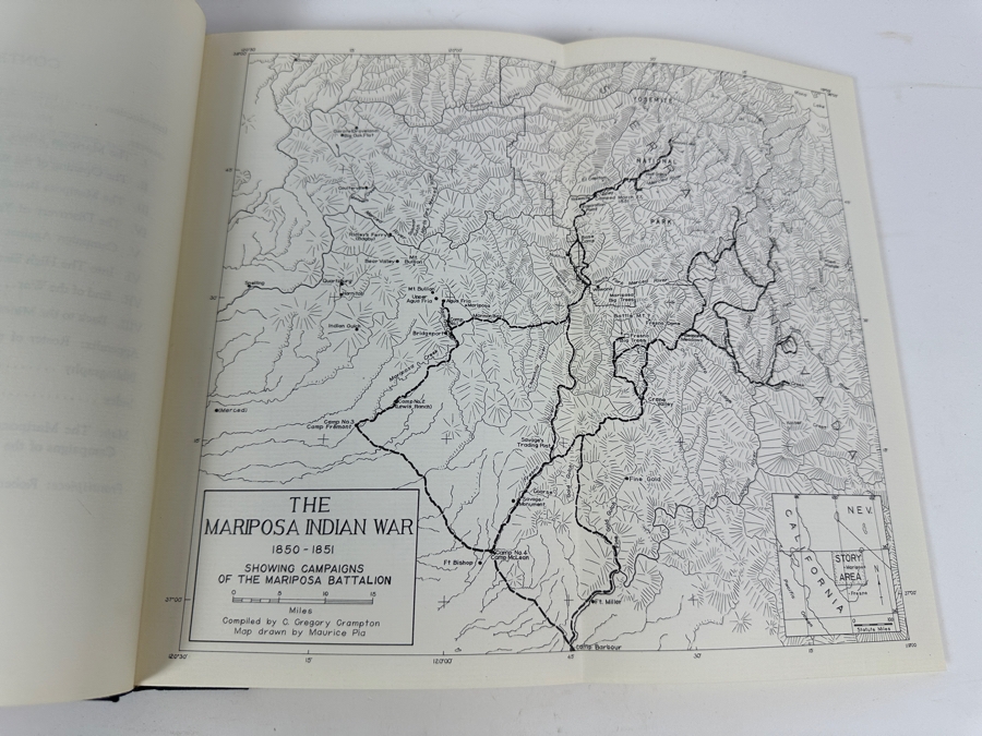Just Added - 1975 Hardcover Book The Mariposa Indian War 1850-1851 Diaries Of Robert Eccleston: The California Gold Rush, Yosemite, And The High Sierra [Photo 7]