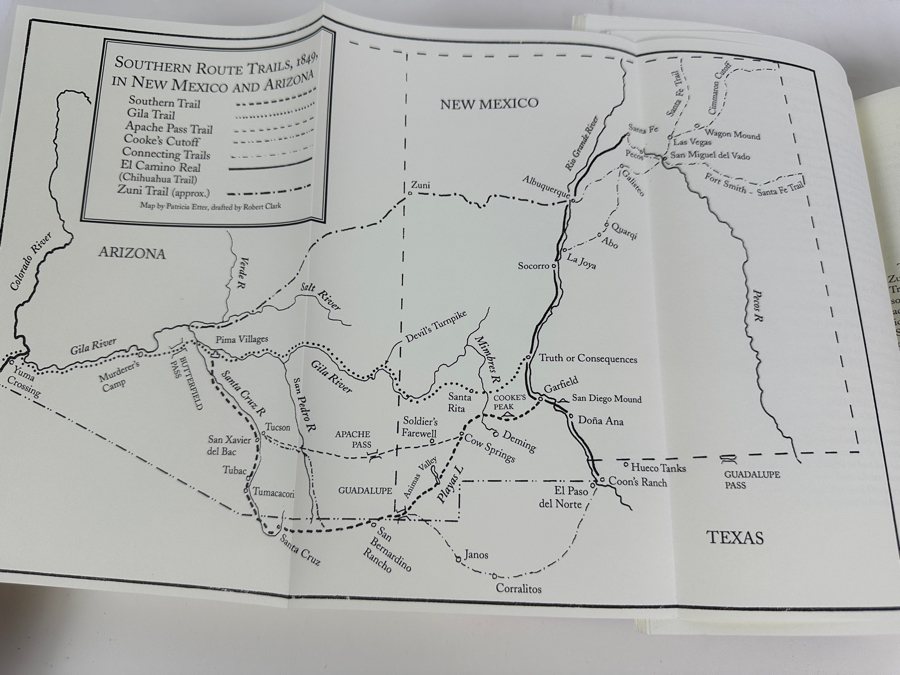Just Added - Limited Edition (750 Copies) Hardcover Book To California On The Southern Route 1849 By Patricia A. Etter 1998 [Photo 6]
