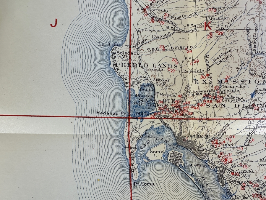 Just Added - Antique 1919 First Edition Hardcover Book Geology And Ground Waters Of The Western Part Of San Diego County California By Arthur J. Ellis And Charles H. Lee Department Of Interior With Lots Of Maps [Photo 13]