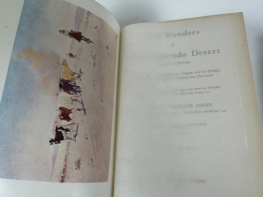 Just Added - Antique 1906 First Edition Books The Wonders Of The Colorado Desert (Southern California) By George Wharton James In Two Volumes Vol. I & II [Photo 7]