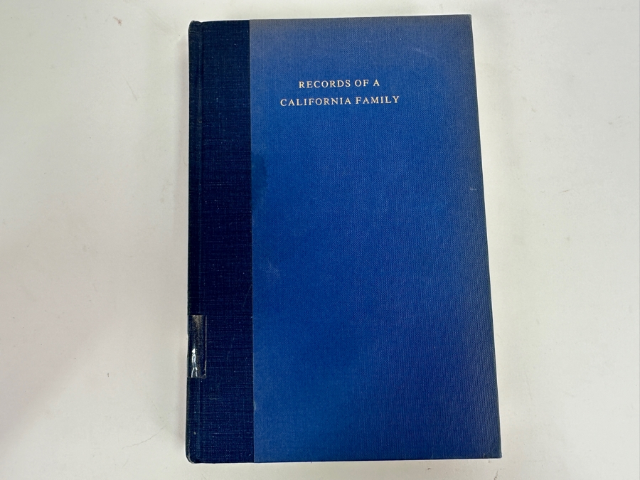 Just Added - Vintage 1974 Limited First Edition Hardcover Book Records Of A California Number 605 Of 1,000 [Photo 2]