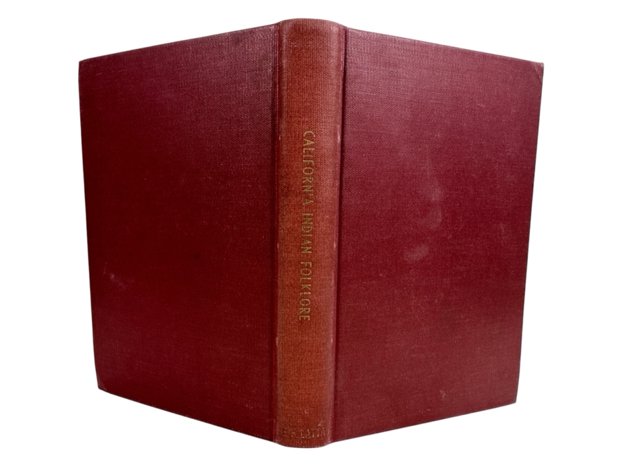Just Added - Vintage 1936 First Edition Hardcover Book California Indian Folklore As Told To F. F. Latta