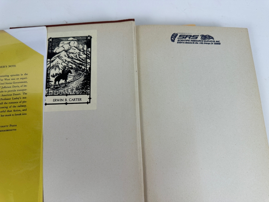 Just Added - First Edition 1929 Hardcover Book Uncle Sam's Camels The Journal Of May Humphreys Stacey [Photo 3]