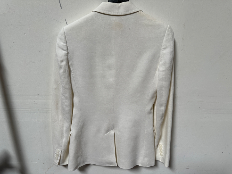 Just Added - White Women's Dolce & Gabbana Jacket Size 38 Made In Italy [Photo 4]