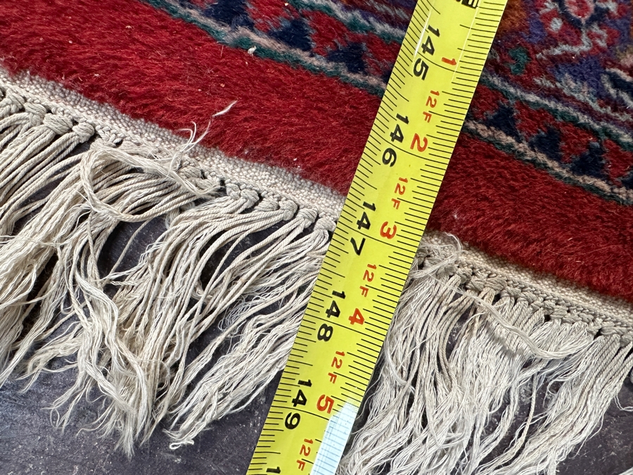 Just Added - Pair Of Hand Woven Persian Runner Rugs From India Each Retailed For $990 - Note That Staples Need To Be Removed From Rugs 30.5W X 147L X 2 [Photo 6]