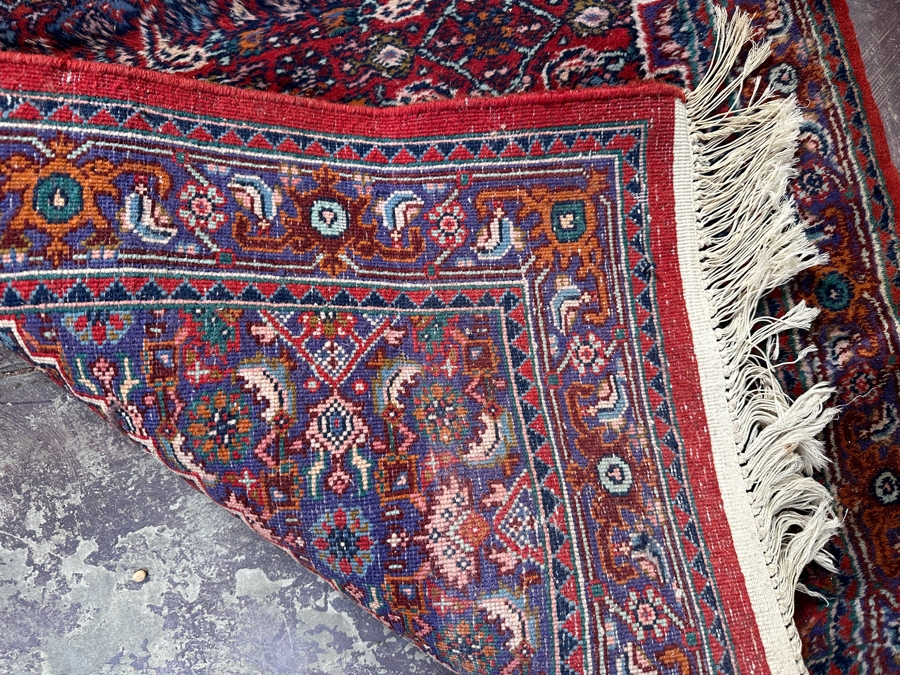 Just Added - Pair Of Hand Woven Persian Runner Rugs From India Each Retailed For $990 - Note That Staples Need To Be Removed From Rugs 30.5W X 147L X 2 [Photo 3]