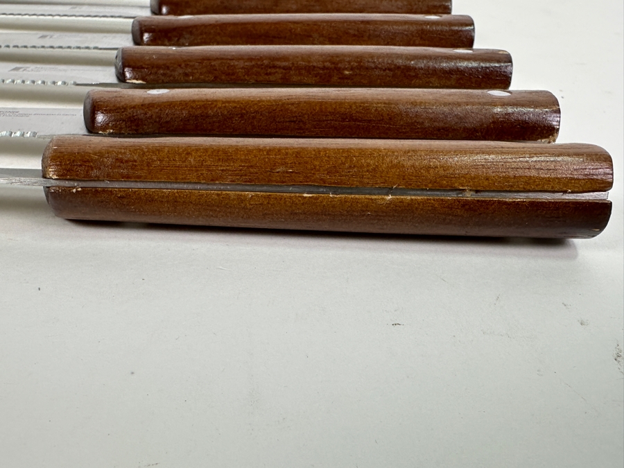 Just Added - Set Of Six Bergner Steak Knives 9L [Photo 5]