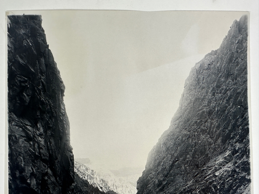 Just Added - Kolb Brothers' Photography Studio On The South Rim Of The Grand Canyon Photograph Titled 'Granite Gorge At Bottom Of Grand Canyon' 8 X 9.5 [Photo 5]
