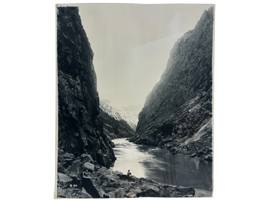 Just Added - Kolb Brothers' Photography Studio On The South Rim Of The Grand Canyon Photograph Titled 'Granite Gorge At Bottom Of Grand Canyon' 8 X 9.5 [Photo 1]