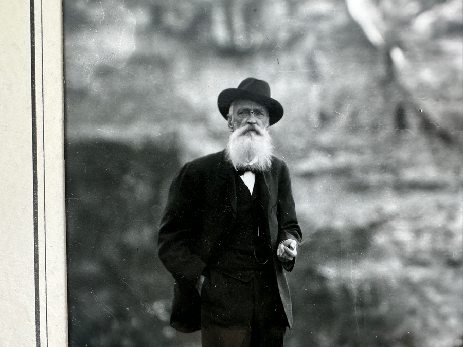 Just Added - Kolb Brothers' Photography Studio On The South Rim Of The Grand Canyon Photograph In Original Kolb Brothers Frame 4.5 X 6.5 [Photo 4]