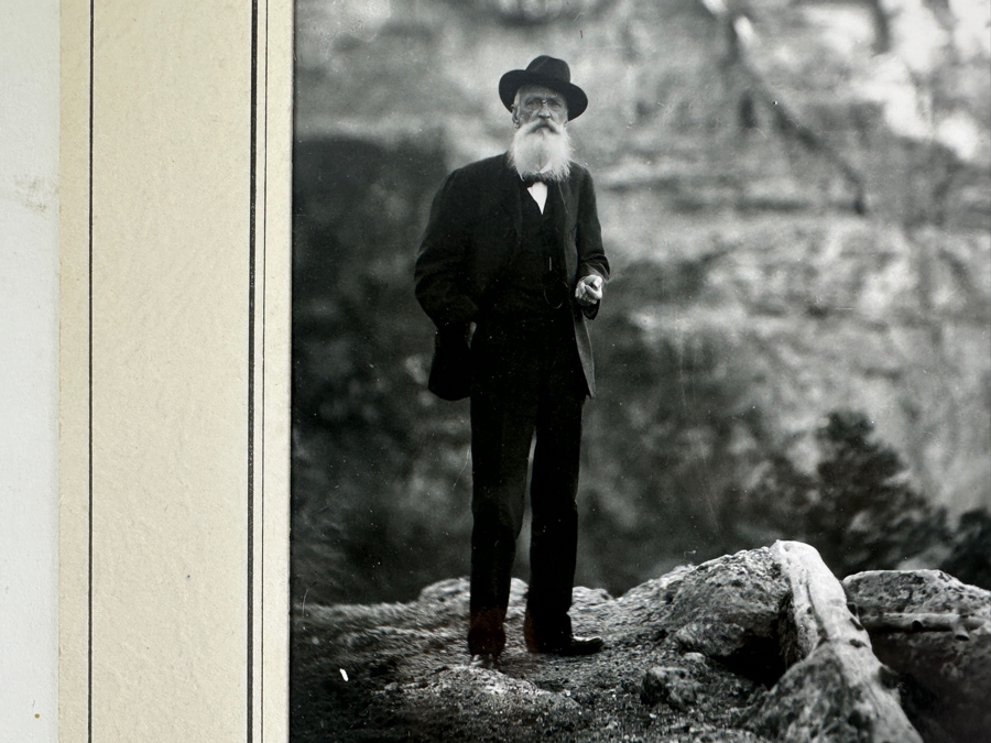 Just Added - Kolb Brothers' Photography Studio On The South Rim Of The Grand Canyon Photograph In Original Kolb Brothers Frame 4.5 X 6.5 [Photo 3]