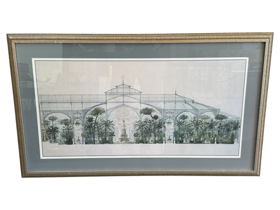 Just Added - Adrien Chancel Prix De Rome 1877 Print Framed 41 X 24 [Photo 1]