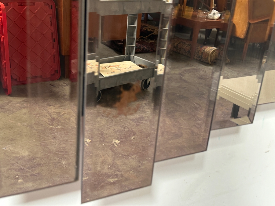 Just Added - Beveled 8 Step Panel Wall Mirror 36 X 36 [Photo 3]