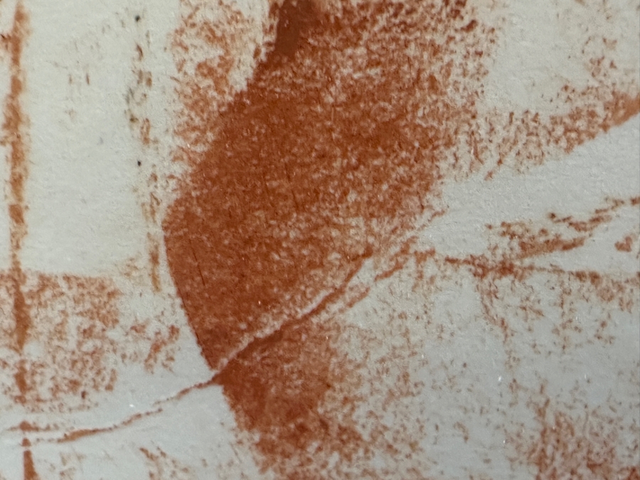 Just Added - Original Abstract Nude Sketch Signed Lower Right By Artist - Signature Illegible Framed 24 X 33.5 [Photo 11]