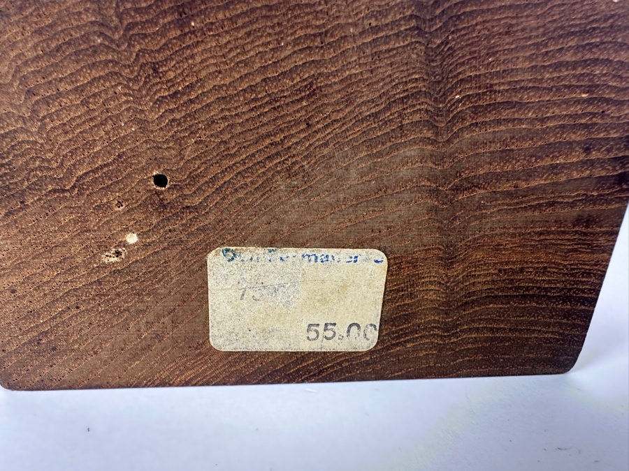 Just Added - Mid-Century Modern SAAP Denmark Teak Coasters With Holder 3.75W X 3.75D X 2.75H [Photo 5]