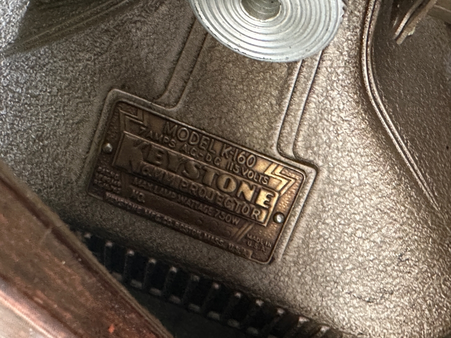 Just Added - Keystone 6mm Film Projector Model K-160, How To Make Good Movies Hardcover Book & Pair Of Vintage Argus Film Cameras [Photo 4]