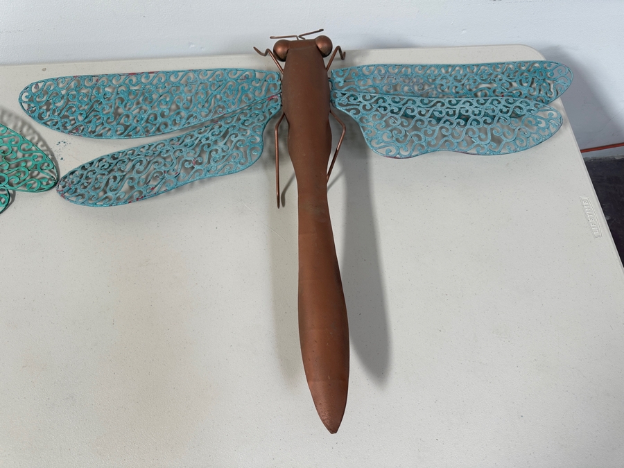 Pair of Metal Garden Dragonflies 39'W [Photo 4]