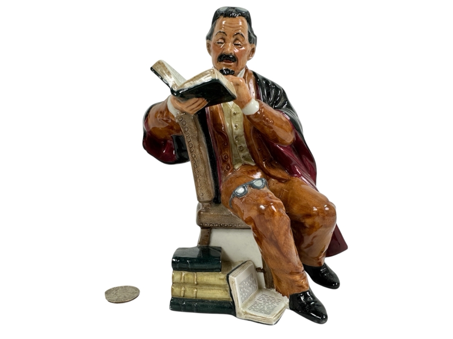 Vintage 1964 Royal Doulton England The Professor Hand-painted Figurine HN 2281 7H [Photo 1]