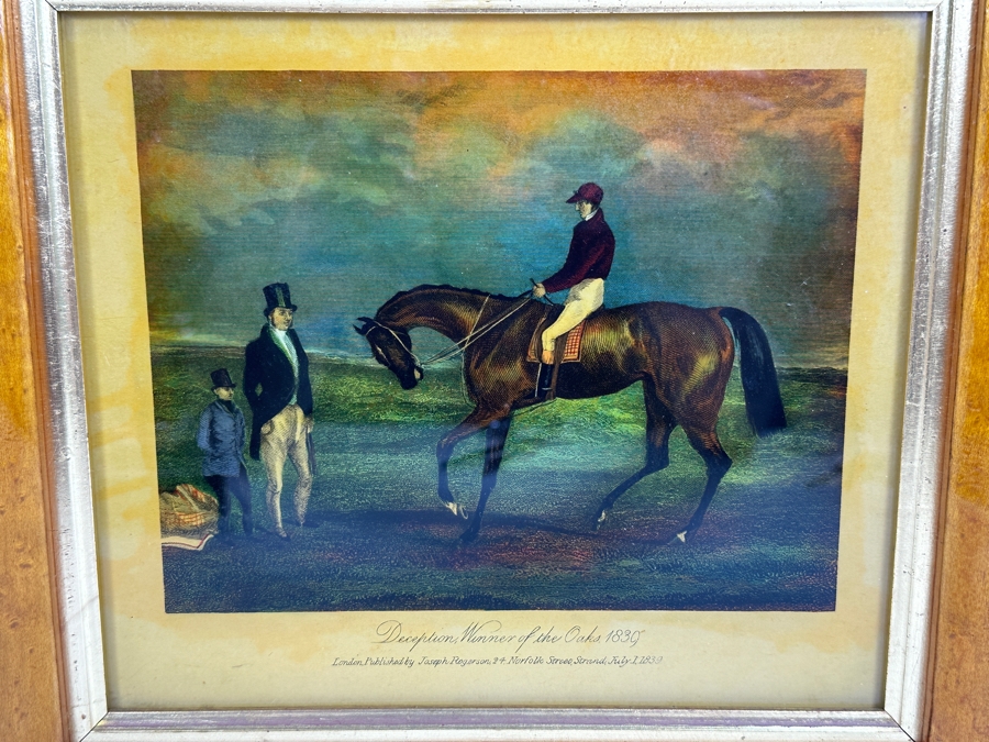 Original Imperial Studios, Cheltenham, England Reverse Painted Glass Signed On Verso For Abercrombie & Fitch Co. 11 X 10 [Photo 1]