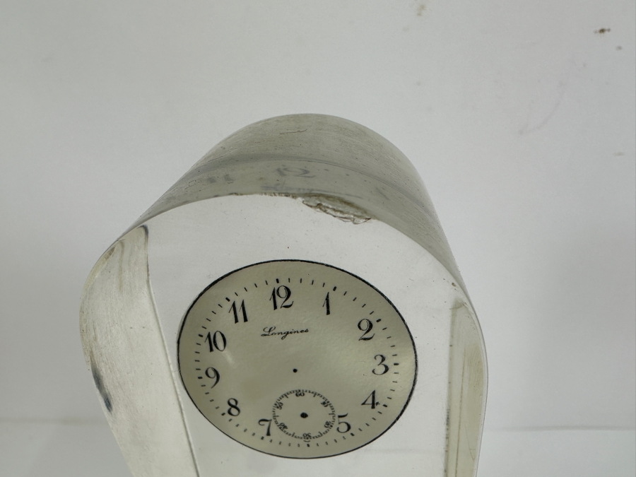 Handmade Lucite Sculpture With Watch Parts 11.5H [Photo 5]
