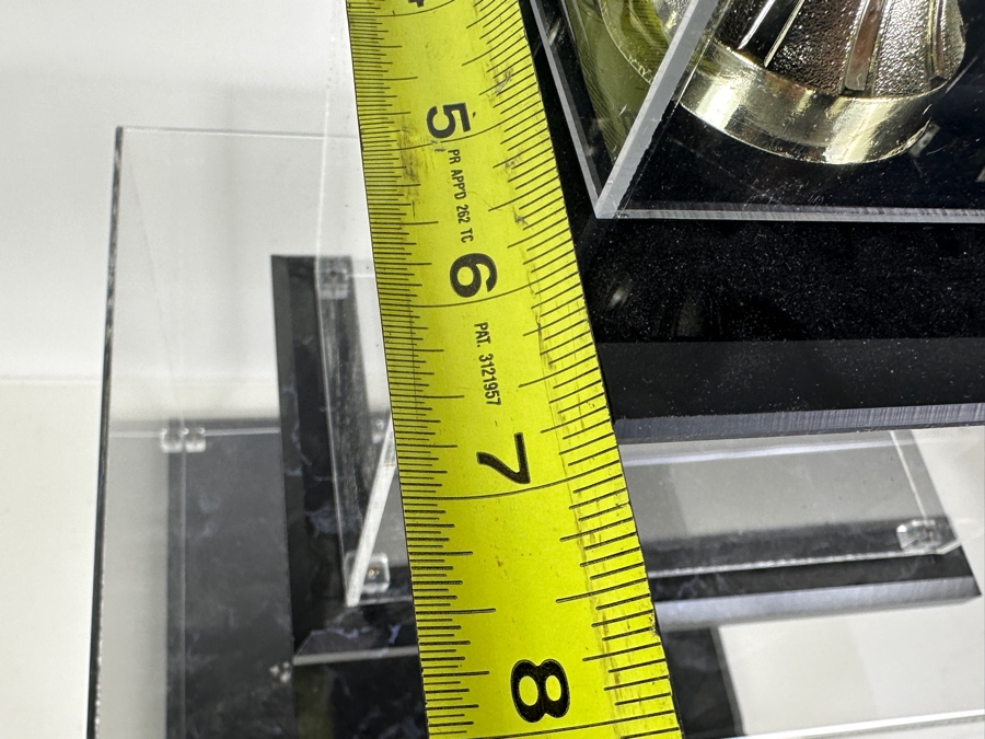 Set of (3) Acrylic Display Cases Approximately 15x11.5x12.5, 9.5x6x6.5, 8x7x8 [Photo 13]