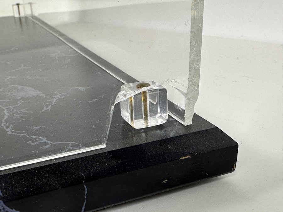 Set of (3) Acrylic Display Cases Approximately 15x11.5x12.5, 9.5x6x6.5, 8x7x8 [Photo 5]