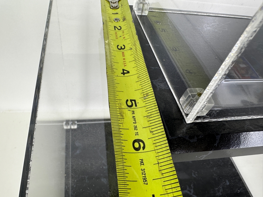 Set of (3) Acrylic Display Cases Approximately 15x11.5x12.5, 9.5x6x6.5, 8x7x8 [Photo 10]
