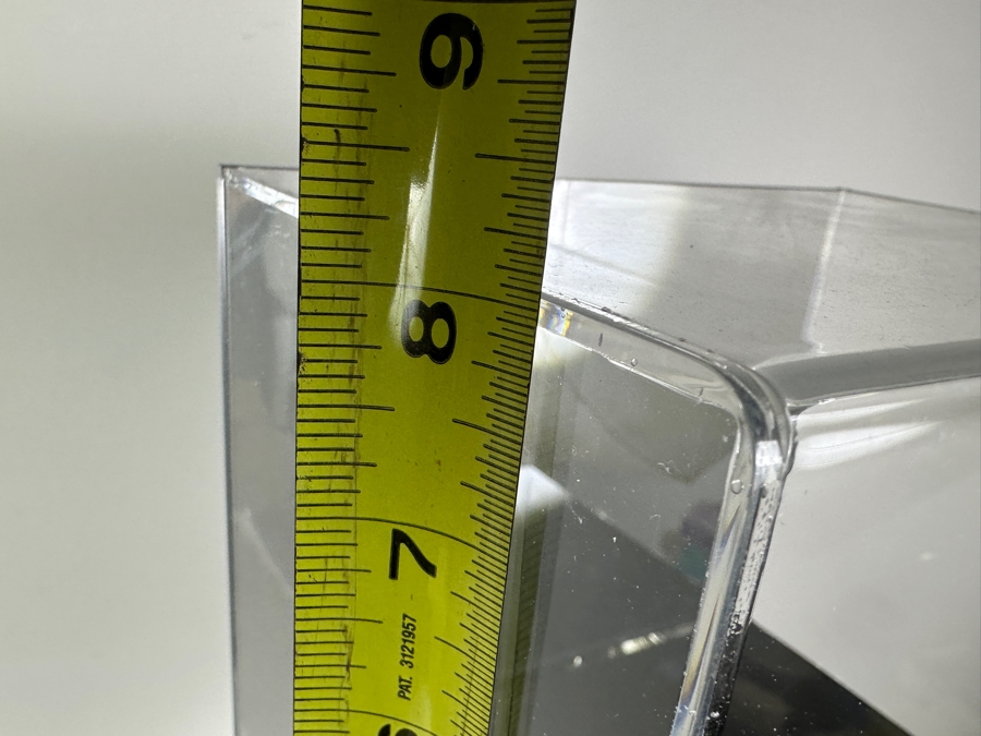 Set of (3) Acrylic Display Cases Approximately 15x11.5x12.5, 9.5x6x6.5, 8x7x8 [Photo 14]