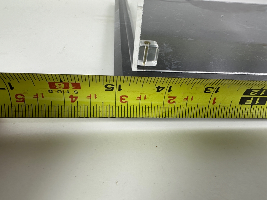 Set of (3) Acrylic Display Cases Approximately 15x11.5x12.5, 9.5x6x6.5, 8x7x8 [Photo 6]