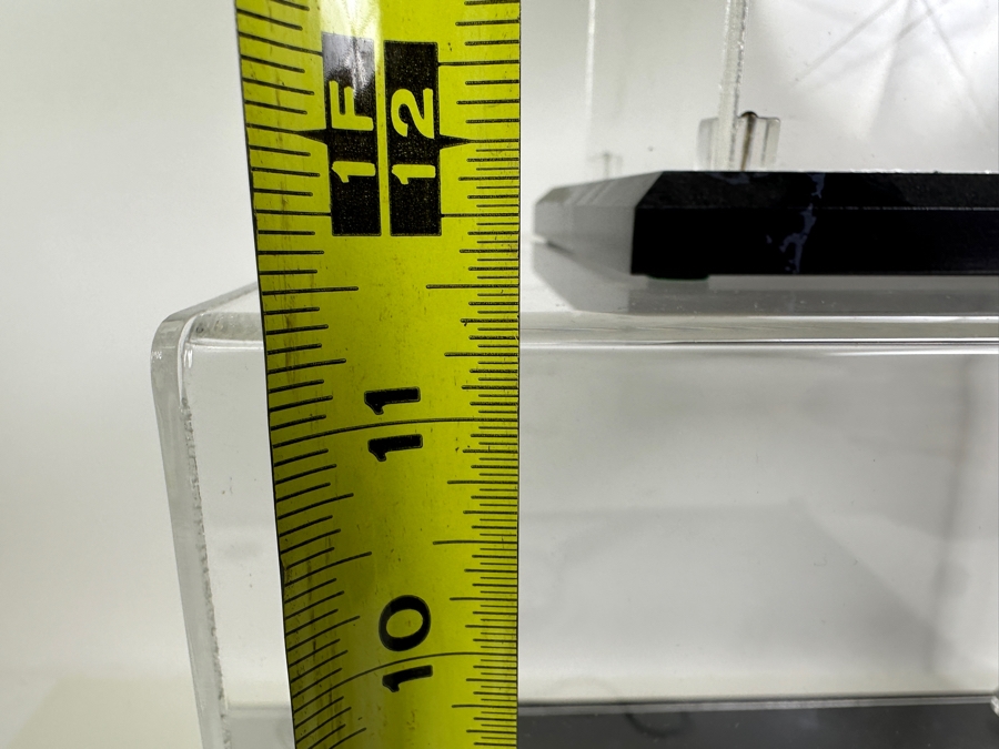 Set of (3) Acrylic Display Cases Approximately 15x11.5x12.5, 9.5x6x6.5, 8x7x8 [Photo 8]