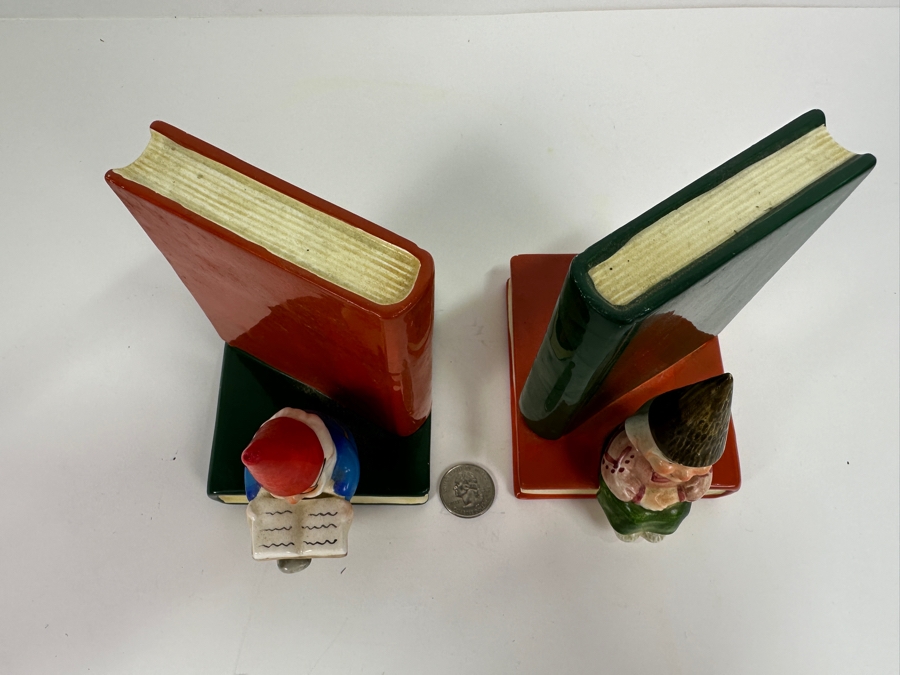 Set of Gorham Gnome Bookends 10 x 4 x 5.5 [Photo 4]
