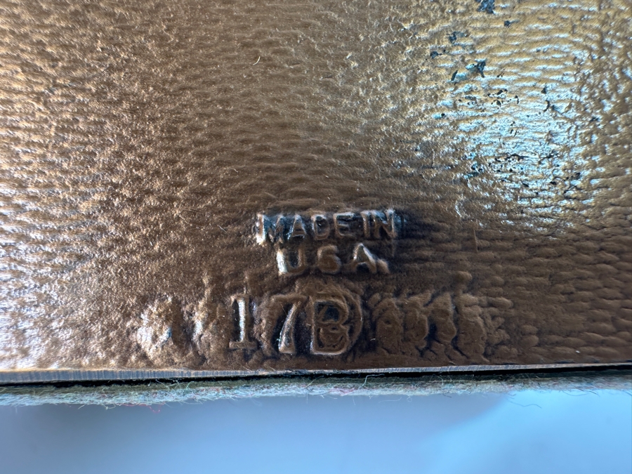 Pair of Vintage Metal Bookends Made in USA 6.5x4x4.5 [Photo 4]