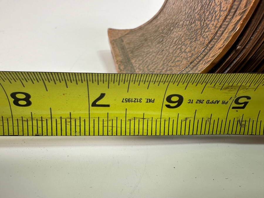 Pair of Vintage Metal Bookends Made in USA 6.5x4x4.5 [Photo 5]