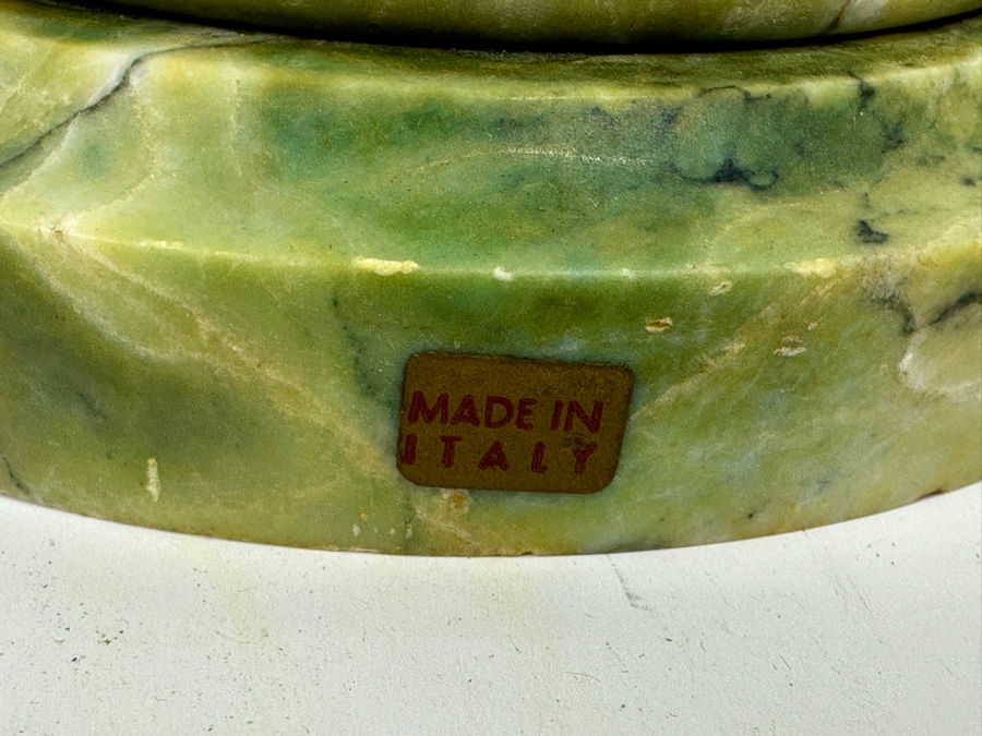 Vintage Italian Marble Column Bookends 5W X 5D X 6H [Photo 5]