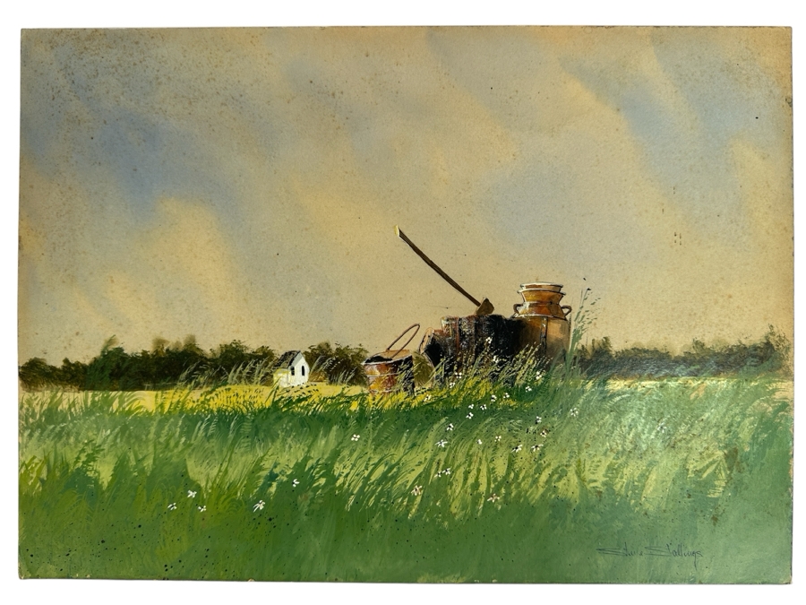 Steve Stallings Original Painting on Board 14x10