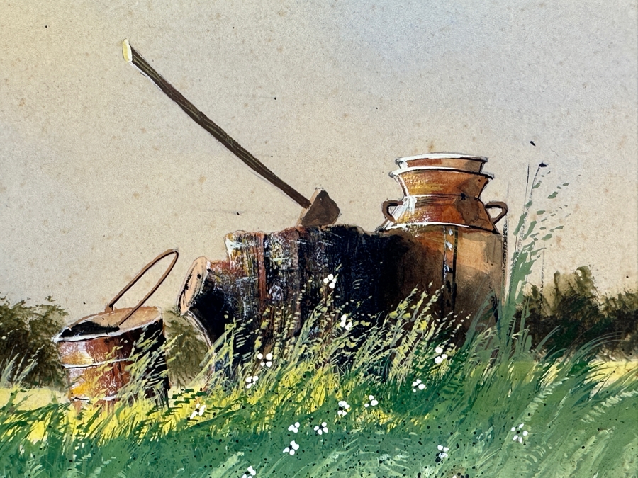 Steve Stallings Original Painting on Board 14x10 [Photo 3]