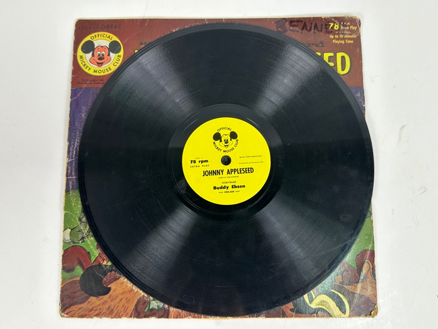 Disney Johnny Appleseed and Goldilocks and the Three Bears Vinyl Albums [Photo 10]
