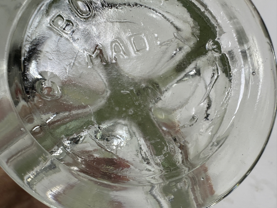 Faitmain France Four Chamber Glass Bottle 12.5H [Photo 6]