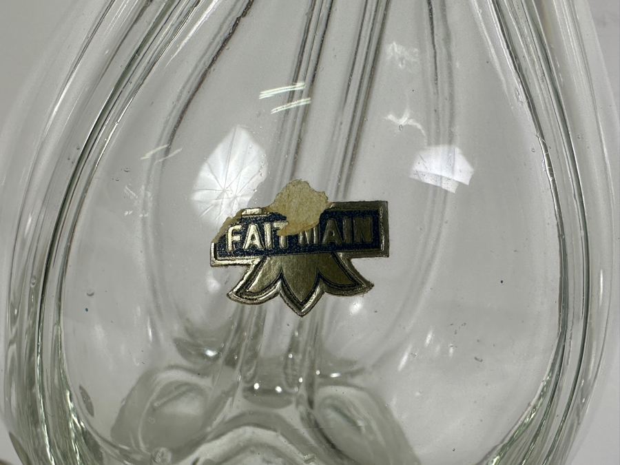 Faitmain France Four Chamber Glass Bottle 12.5H [Photo 2]