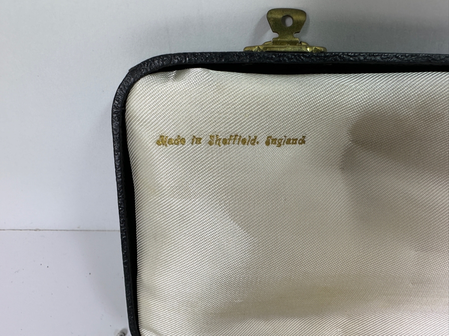 (8) Kirk & Matz Sheffield England Stainless Knives & Maxwell-Phillip New York Carving Fork & Knife Set With Mother Of Pearl Handles [Photo 2]