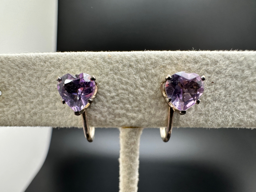 Sterling Silver Screw Back Clip On Earrings 1.9g [Photo 2]